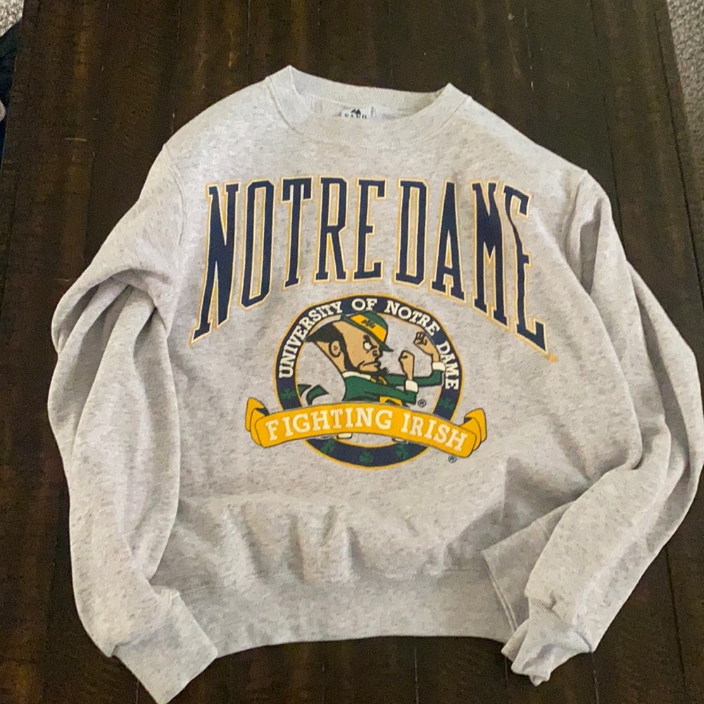 Notre Dame crewneck
